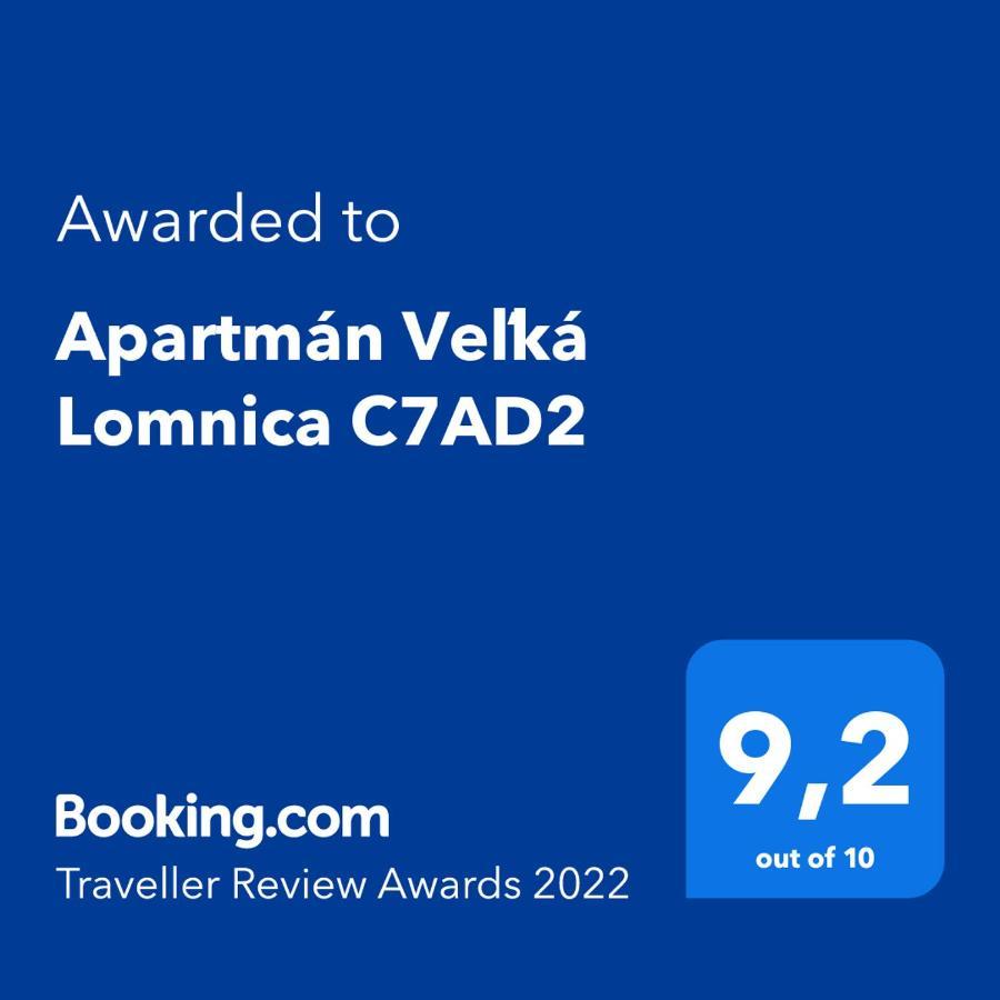 شقة Apartman Velka Lomnica C7Ad2 المظهر الخارجي الصورة